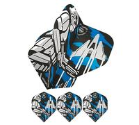 Shepperton Design Studios Original Stormtrooper Officially Licensed Dart Flights, Standard No2 Shape, 100 Micron, Spacecraft, 1 Set of 3 Flights (F4155)