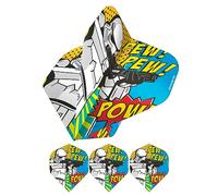 Shepperton Design Studios Original Stormtrooper Officially Licensed Dart Flights, Standard No2 Shape, 100 Micron, Pew Pew, 1 Set of 3 Flights (F4158)
