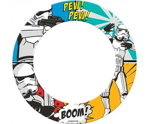Shepperton Design Studios Original Stormtrooper Officially Licensed Darts Dartboard Surround, S8, Pew Pew Boom (SU279)