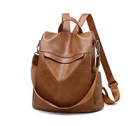 shepretty Women's Backpacks Anti-Theft Rucksack School Shoulder Bags，0298Pu,Yellow