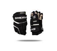 SHER-WOOD Rekker Morph 2 Black Junior Hockey Gloves 10 inches