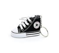 SheraF Mini Canvas Sneaker Tennis Shoe Keychain Blue Pink Black White Sports Shoes Keyring Doll Funny Gifts