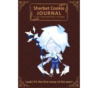 Sherbet Cookie Journal: Grands Carreaux Ruled French School Writing Paper Notebook 120 Pages for Cursive and Calligraphy, Handwriting Practice