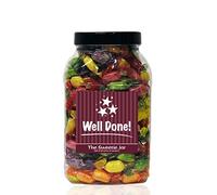 Sherbet Fruits 1.8kg Large Sweet Jar - A Personalised Gift Jar Filled with Your Favourite Retro Sweets! (Well Done)
