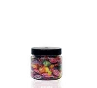 Sherbet Fruits 550g XSmall Sweet Jar - A Personalised Gift Jar Filled with Your Favourite Retro Sweets! (NO Label)