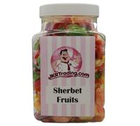 Sherbet Fruits Large Rectangle Sweet Jar