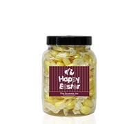 Sherbet Lemons 1.4kg Medium Sweet Jar - A Personalised Gift Jar Filled with Your Favourite Retro Sweets! (Happy Easter)