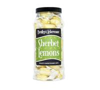 Sherbet Lemons Sweets (440g) Original Retro Boiled Sherbet Lemons Sweets Gift Jar By Bentley & Ackerman's Sweet Shop.