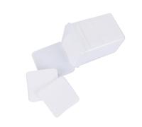 SHERCHPRY 1 Box Discharge Nail Oil Remover Cotton Pads for Eyelash Graft Glue Cleaning Lint Cotton Wipes for Skin Nail and Glue Bottle Soft for Precise Makeup