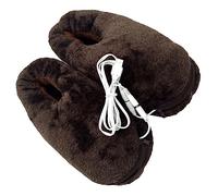 SHERCHPRY 1 Pair USB Heated Foot Warmer Shoes Comfortable Winter Heating Slippers for Home Office for Cold Feet Easy USB Connection for Family Friends