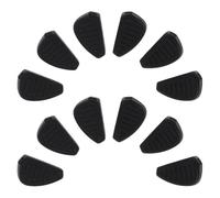 SHERCHPRY 10 Pairs Push-in Silicone Nose Pads for Eyeglasses and Sunglasses, Soft Triangle Anti-Slip Eyeglass Nose Pads for Comfortable Fit and Stable Support in Sports and Daily Use