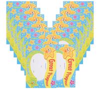 SHERCHPRY 100 Sheets English Award Certificates for A6 Cartoon Certificate Paper Student Encouragement Recognition for School and Kindergarten Teaching Supplies