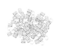 SHERCHPRY 100pcs Adjustable Dreadlocks Hair Braid Hollow Metal Rings Braiding Accessories for Women and Versatile Hair Jewelry for Locs Stylish Silver Decoration for Daily Wear and Special