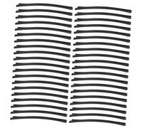 SHERCHPRY 100pcs Black Curved Bobby Pins for Thick Hair and Updos, Alloy Material, Compact and Portable Hair Styling Pins with Super Grip, Versatile Use for Weddings and Parties, Classic