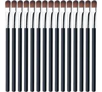 SHERCHPRY 100pcs Eye Shadow Makeup Cosmetics Lip Beauty Tools Portable Makeup Brush for Girls Blending Brush Handle