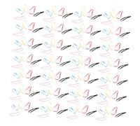 SHERCHPRY 100pcs High Elastic Disposable Hair Ties for Girls Strong Hold Rubber Bands for High Ponytails Hair Accessories for Boys and Girls Soft