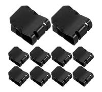 SHERCHPRY 100pcs Universal Metal U-Shape Fastener Clips for Automobile Mudguard, Engine Splash Shield and Bumper Panel, Car Accessories Retainer Clips for Auto Body Trim