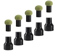 SHERCHPRY 10pcs Mushroom Head Cosmetic Sponge Makeup Applicator Sponge 2.44x1.61x1.61in Hydrophilic Polyurethane Expands When Damp Dry Wet for Beauty Personal Care