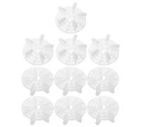 SHERCHPRY 10pcs Nail Art Practice Stand Lotus Shape Nail Art Hand Display Rack for Tips Training Session at Salon Home