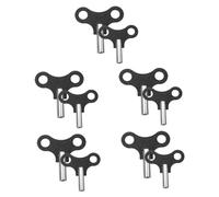 SHERCHPRY 10pcs Repairing Clock Keys Sturdy Winding Keys Wear-Resistant Winders Grandfather Clock Winders for Floor and Wall