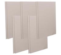 SHERCHPRY 10pcs Thick Grey Paperboard 2.5mm Double-Sided DIY Graffiti Cards Making Paperboard for Crafts and Kindergarten Art Projects A4 Size