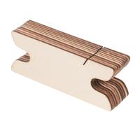 SHERCHPRY 10pcs Wood Weaving Shuttles Set Lightweight Handcrafted Wood Bobbin Sticks for DIY Belt Weaving, Tapestry, and Knitting Accessories