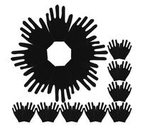 SHERCHPRY 12 Pairs Cotton Gloves for Eczema Moisturizing Protective Gloves with Safety Features Reusable and Prevent Fingerprints, for Construction and Household Gardening Tasks