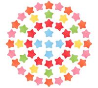 SHERCHPRY 120pcs Large Magnetic Star Stickers for Reward Charts, Removable Colorful Star Behavior Tokens in Blue, Green, Yellow, Orange, Pink, Red - Classroom and Office Whiteboard Magnets