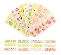 SHERCHPRY 120pcs Waterproof Cartoon Adhesive Bandages Cute Patches for Boys and Girls Breathable Care Strips Disposable Cartoon for Home and Travel