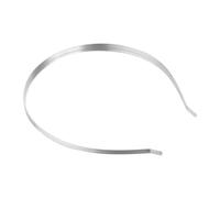 SHERCHPRY 12pcs 5mm Stainless Steel Headband for Women and Girls Silver Metal Hair Hoops DIY Hair Accessories for Fashion and Everyday Use