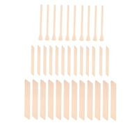 SHERCHPRY 150pcs Hair Removal Wax Sticks Wax Applicators for Women Irregular Design for Salon Home Use for Body Lotion Application