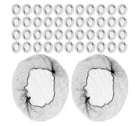 SHERCHPRY 150pcs Invisible Hairnet Fine Mesh Elastic Edge Hair Bun Net for Gymnastics Cheerleading Theater Dancer Nurse Use