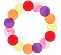 SHERCHPRY 15pcs round Pvc Ambient Lighting Gel Filters with Removable Adhesive and Dimming Diffuser for Home Use and Events Colour Correcting Gel Sheets for Spotlights and Decorative