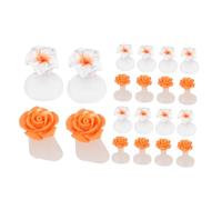 SHERCHPRY 16pcs Silicone Toe Dividers Nail Art Separators Pedicure Supplies Toe Separator for Women Toenail Pedicure Spacer for Nail Polish Application