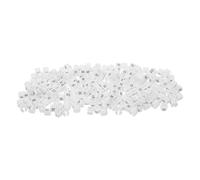 SHERCHPRY 180pcs White Round Plastic Clothes Size Markers for Hangers with Quick Identification and Reliable Quality, for Clothing Rack Organization and Wardrobe Use