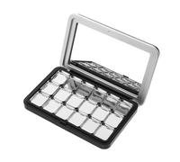 SHERCHPRY 18grids Magnetic Makeup Palette Empty Eyeshadow Case Blush Highlighter Storage Box for Diy Travel Magnetic Palette Makeup