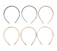SHERCHPRY 18pcs Retro Headband Vintage Teeth Headband for Curly Hair Styling for Washing Face and Makeup Routine