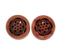 SHERCHPRY 1pc Wooden Car Diffuser Elegant Perfume Diffuser for Car Use Pack Durable Wood Material Enhances Driving Experience
