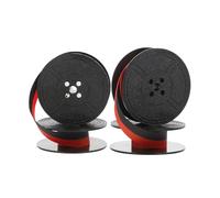 SHERCHPRY 2 Sets Manual Typewriter Ribbon Spool Replacement for Old Mechanical Typewriters Double Circle Ink Ribbon Compatible with Classic Office Use