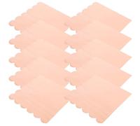 SHERCHPRY 20 Sheets 33cm Shy Pink Cocktail Party Napkins with Wavy Edges, Soft Paper Serviettes for Wedding Reception, Festival, and Holiday Tabletop Supplies