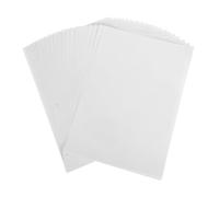SHERCHPRY 20 Sheets A4 Braille Writing Paper for Blind People White Braille Writing Sheets for Education and Communication for Visually Impaired Users