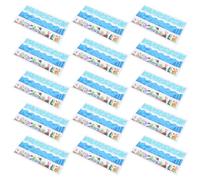 SHERCHPRY 20 Sheets Cartoon Border Stickers Sea Themed Stickers for Bulletin Board Cute Ocean Scene for Party Crafts and Teachers