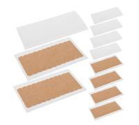 SHERCHPRY 20 Sheets Invisible Double-sided Hair Extension Tape Refills Strong Self-adhesive Replacement Strips for Wigs and Hairpieces Easy to Apply and Remove Natural Undetectable Bond