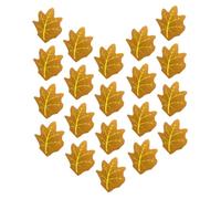 SHERCHPRY 20 Sheets Maple Leaf Decorative Paper Napkins Fall Dinner Guest Napkins for Parties Weddings Graduation and Holiday Dining Creative Leaf Design for Home and Event Use