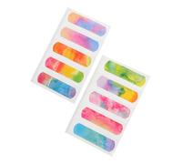 SHERCHPRY 200Pcs Adhesive Bandages Breathable Finger Patches for Adults Fun Designs for Fast Healing Convenient for Daily Use