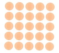 SHERCHPRY 200Pcs Breathable Round Shaped Wound Bandages Adhesive Patches for Bleeding Stop and Infection Prevention Lightweight Cloth Material Suitable for All Ages Indoor and Outdoor Use