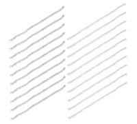 SHERCHPRY 20pcs Doll False Eyelashes Strip Diy Craft Toy Making Accessories for Doll Makeup Long False Eyelash Strips