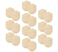 SHERCHPRY 20pcs Medieval Armor Plates Historical Scale Armor Scale Realistic Medieval Texture Iron Lightweight Cosplay 1.18x1.18x0.20in