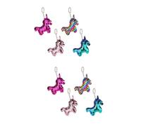 SHERCHPRY 24 Pcs Sequin Keychain with Adorable Shape Made of Sturdy Plastic, Practical for Everyday Use and Party Favors at Halloween Treats or Party Supplies