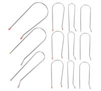 SHERCHPRY 24pcs Hot Curler Clip Replacement Shaped Securing Clamps Quick Hair Roller Clips for Versatile Styling Includes